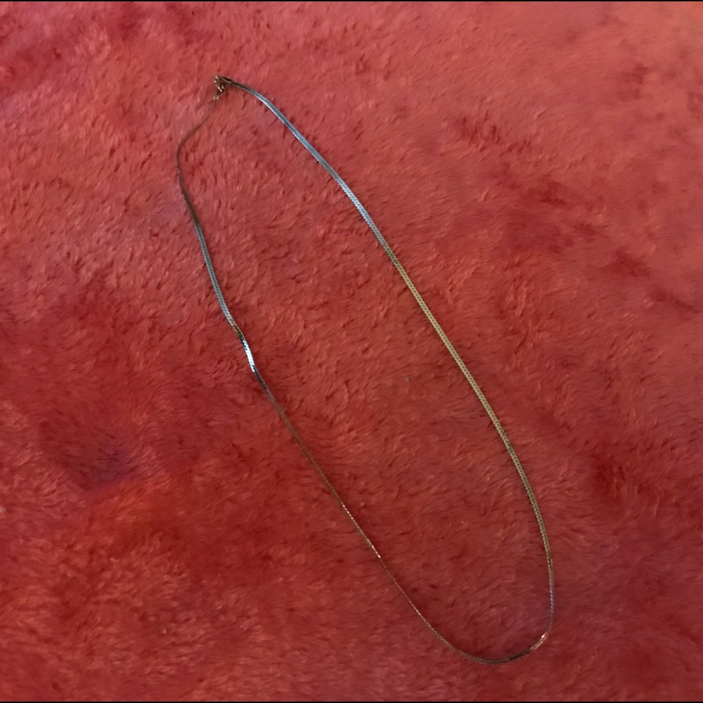 18” sterling Silver necklace - Picture 2 of 2